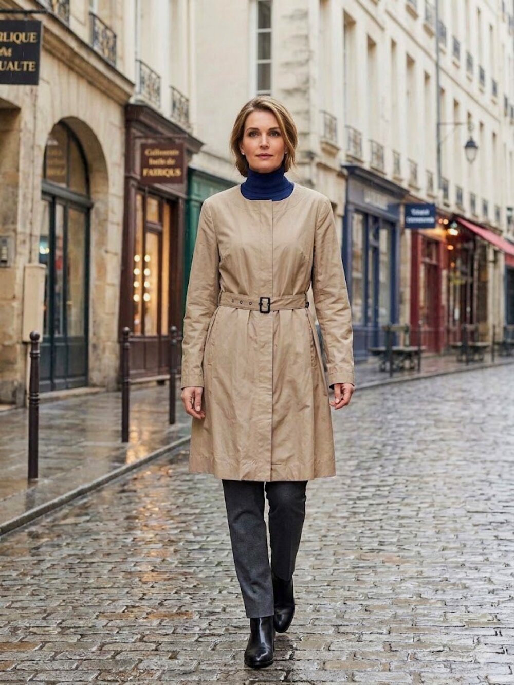 Cop Copine Anytime Rain Coat Size EU 42 or 10-12